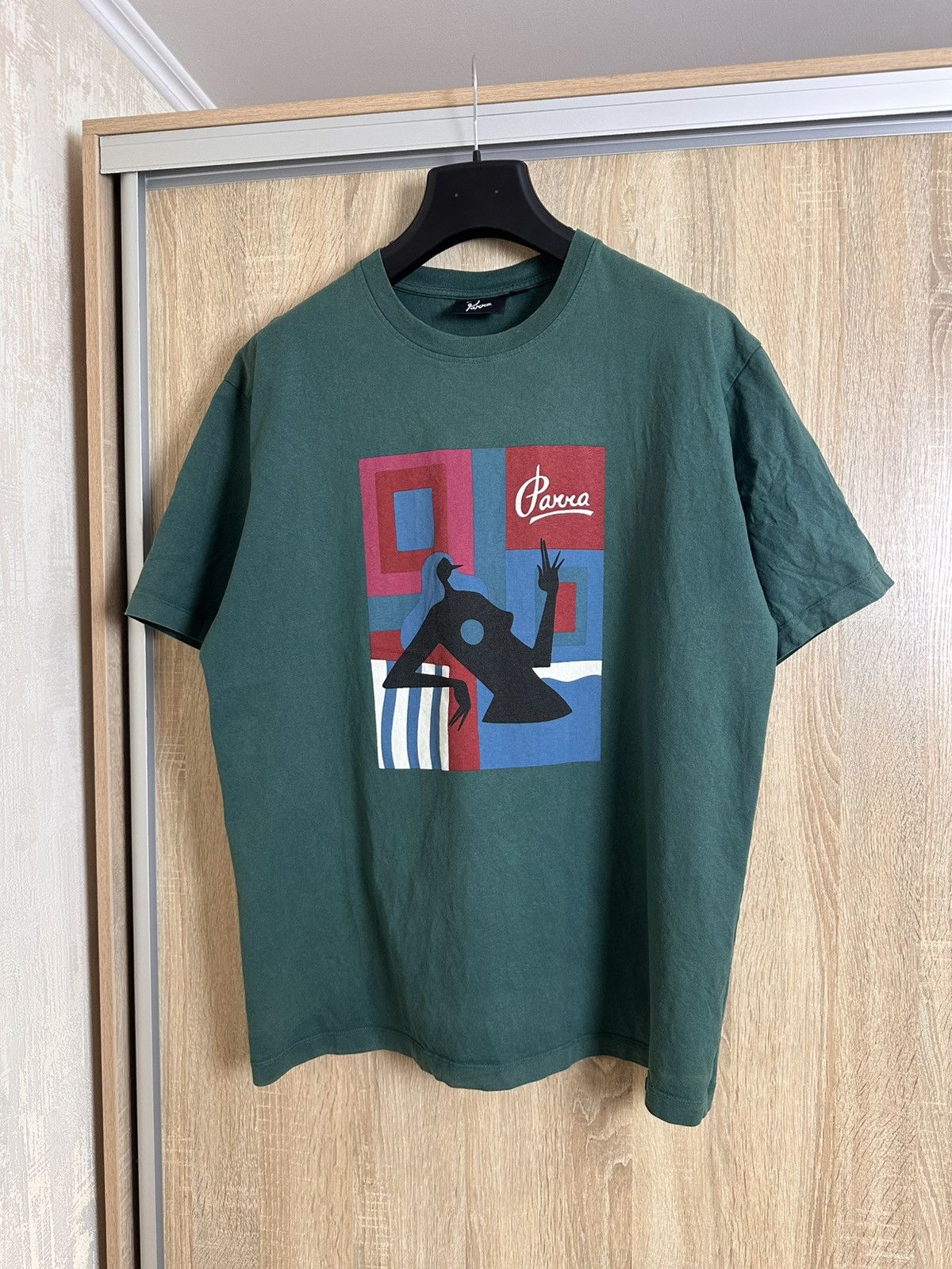 Parra 🔥 by Parra Vintage Art Girl Hot Springs T Shirt Size US XL / EU 56 / 4 - 1 Thumbnail