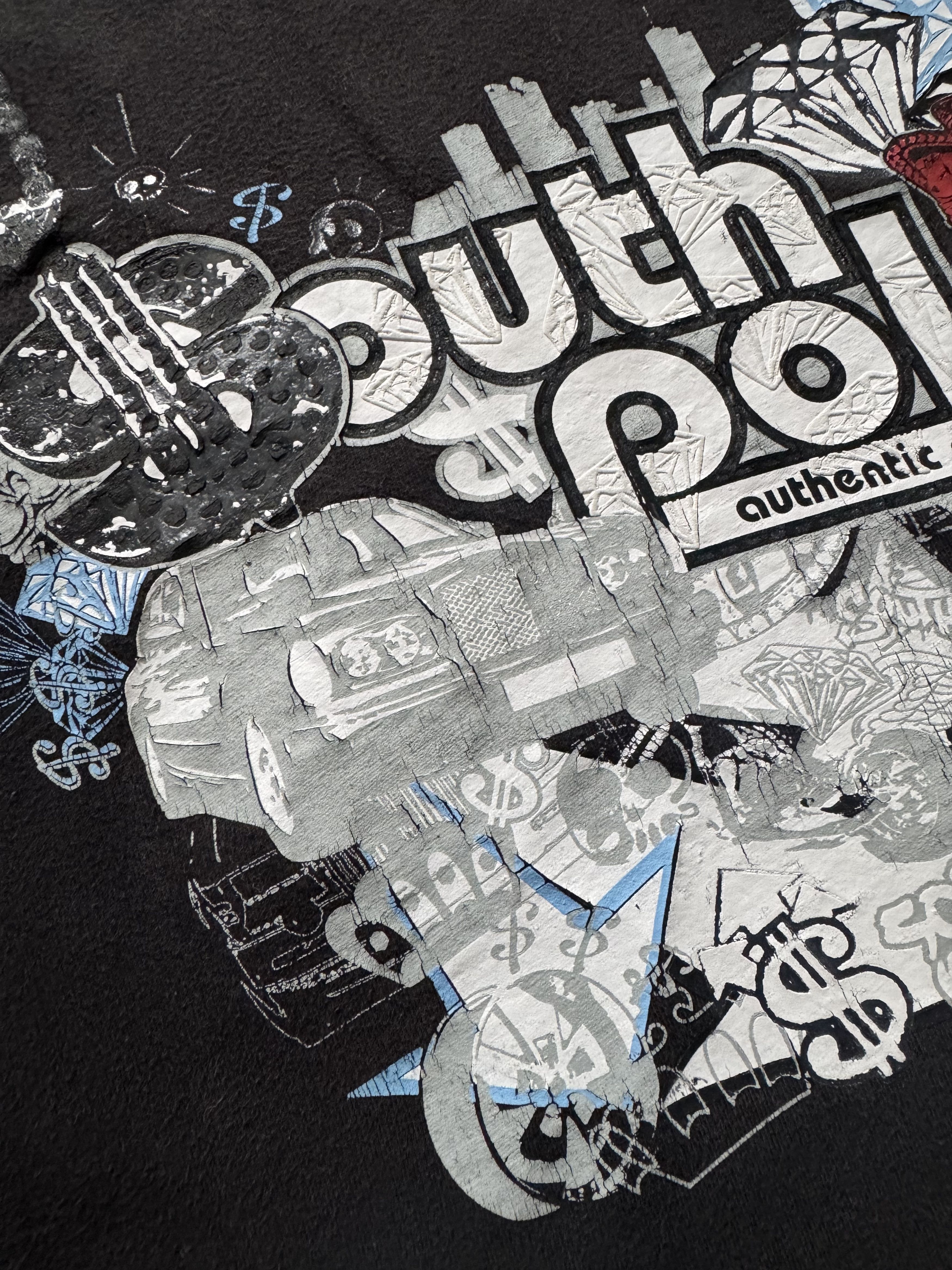 Southpole Vintage Y2K Southpole Oversized Heavyweight Graphic Tee Size US XL / EU 56 / 4 - 7 Thumbnail