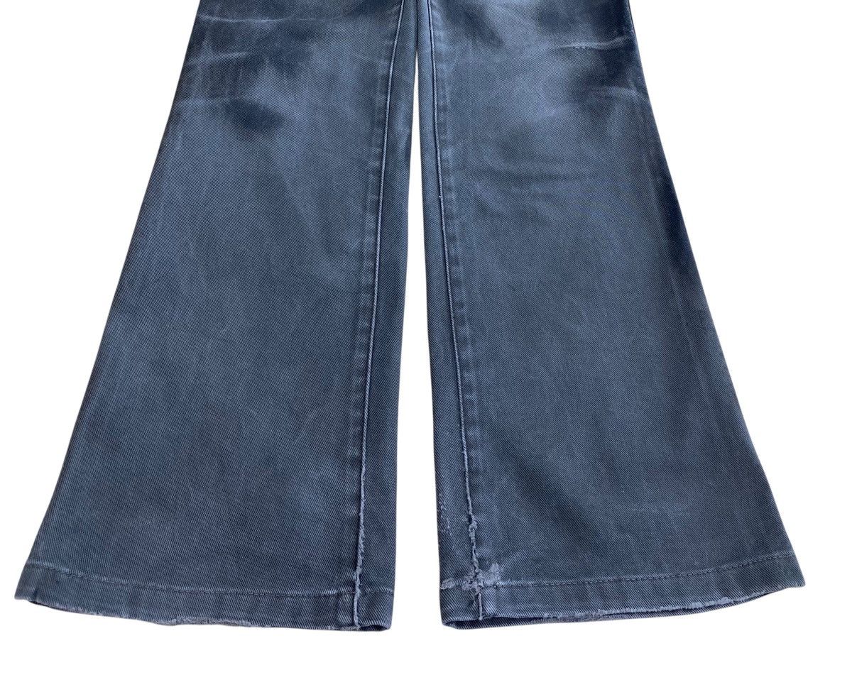 Japanese Brand Japanese Brand Whiskered High Waist Flare Style Jeans Size US 30 / EU 46 - 5 Thumbnail