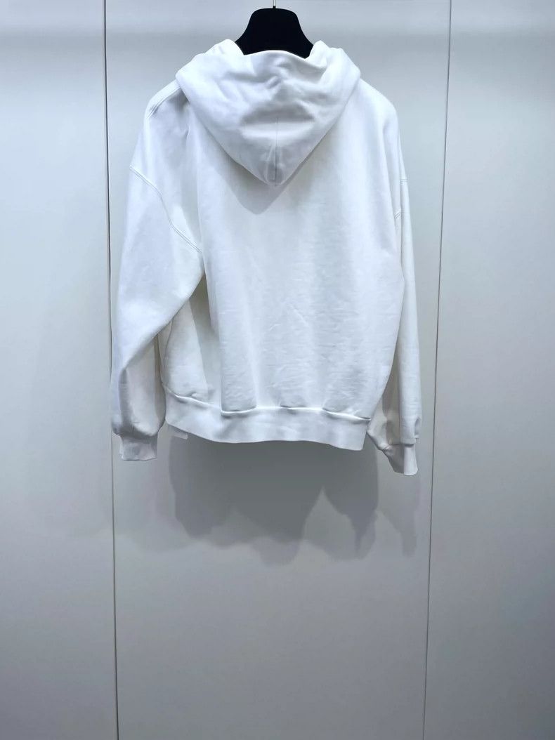 Balenciaga Balenciaga Blur Letter Hooded Sweatshirt Size US XS / EU 42 / 0 - 2 Thumbnail