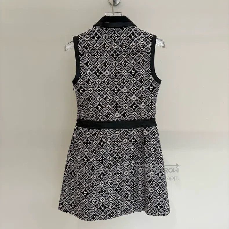 Louis Vuitton Louis Vuitton 1854 presbyopic full print patchwork dress Size XS / US 0-2 / IT 36-38 - 2 Thumbnail