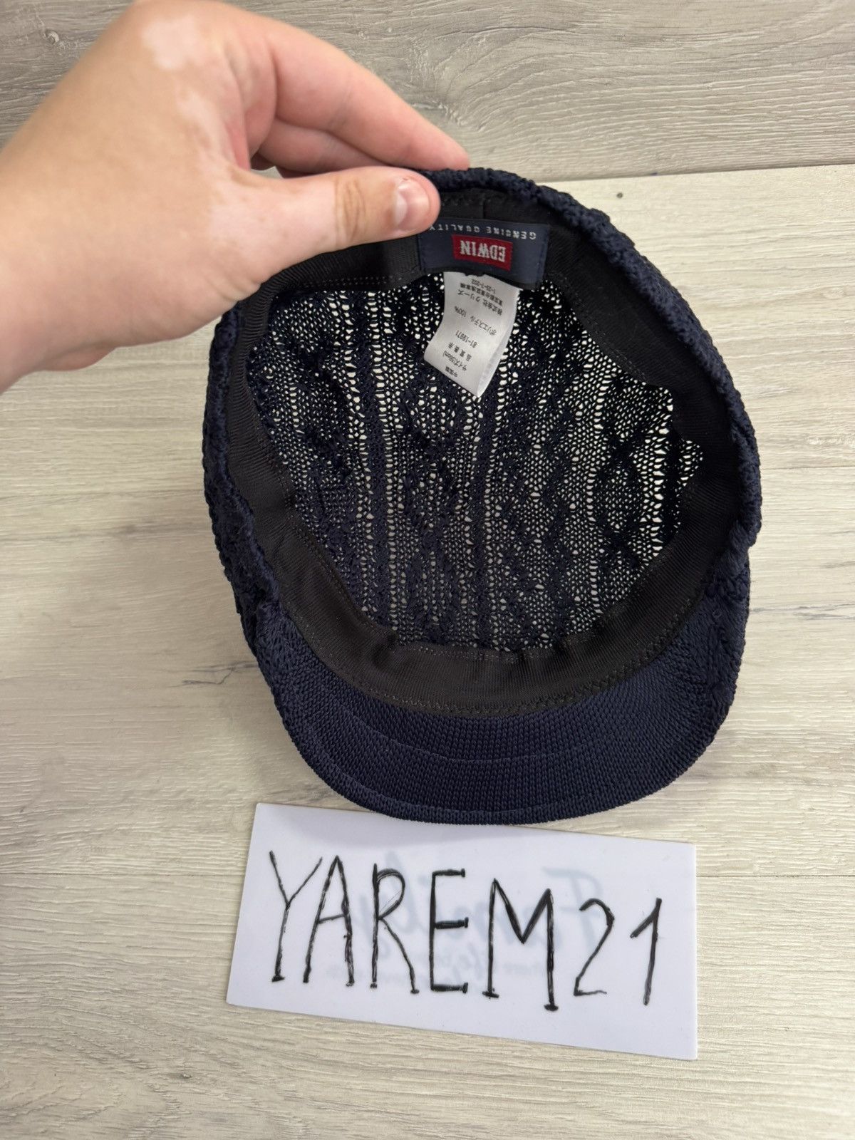 Edwin Edwin vintage cap hat Size ONE SIZE - 5 Thumbnail