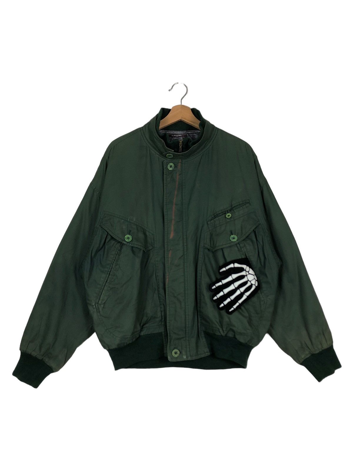 Japanese Brand 🔥Vintage Bomber Jacket Lancel Paris Size US L / EU 52-54 / 3 - 1 Thumbnail