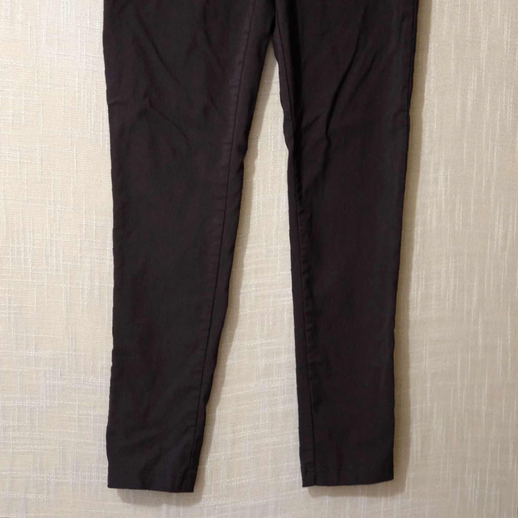 Calvin Klein Calvin Klein Ankle Dress Pants Black Pull On Stretch Women's 6 #H95-5 Dress Pants Slim Mid Rise 27 Inseam 27 in Womens Black Pants Size 28" / US 6 / IT 42 - 3 Thumbnail