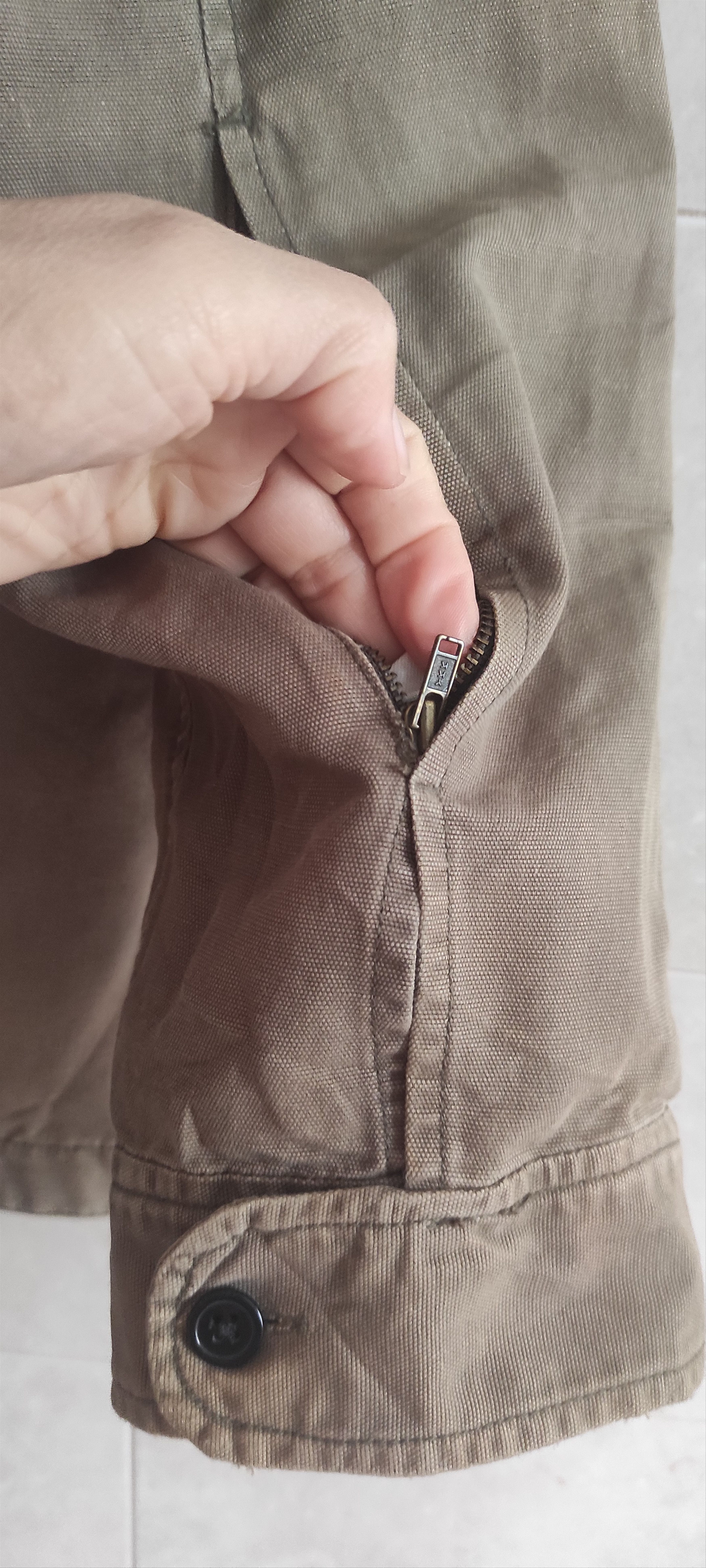 Levi's × Levi's Vintage Clothing Mens Levis Strauss and Co 1155 Battery Street Khaki Jacket Size US M / EU 48-50 / 2 - 4 Thumbnail