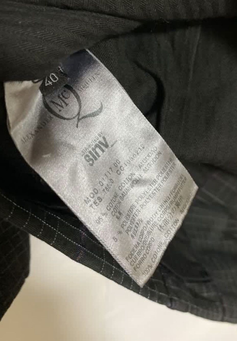 Alexander McQueen ALEXANDER MCQUEEN dyeing zipper short jacket Size US L / EU 52-54 / 3 - 5 Thumbnail