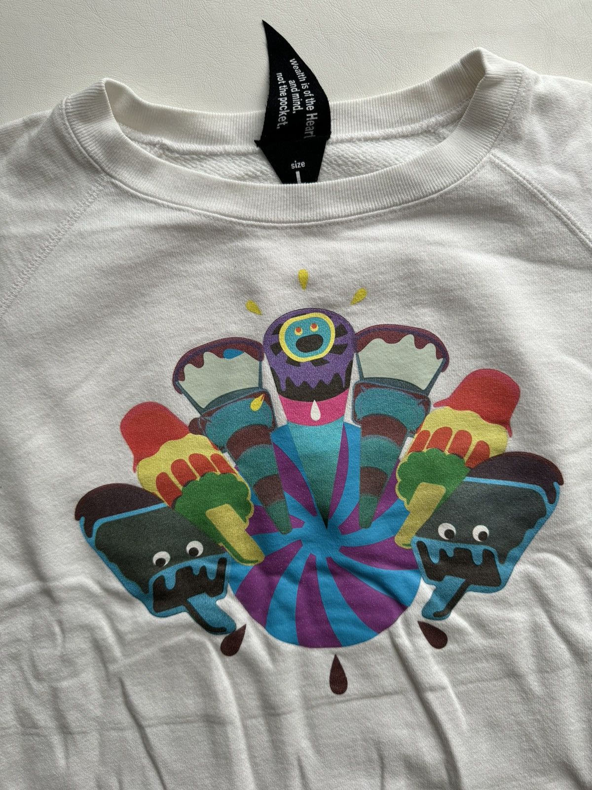 Billionaire Boys Club Season 4 Ice Cream Land Crewneck Size US L / EU 52-54 / 3 - 4 Thumbnail