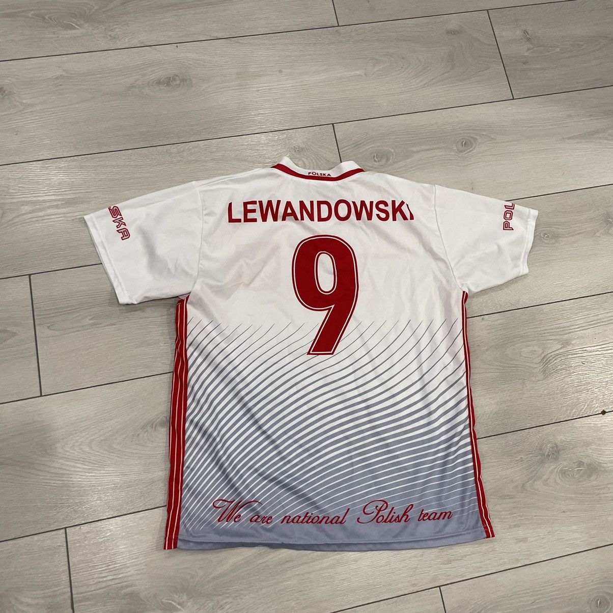 Other LEWANDOWSKI Polska Jersey tee shirt football fan match Size US S / EU 44-46 / 1 - 1 Thumbnail