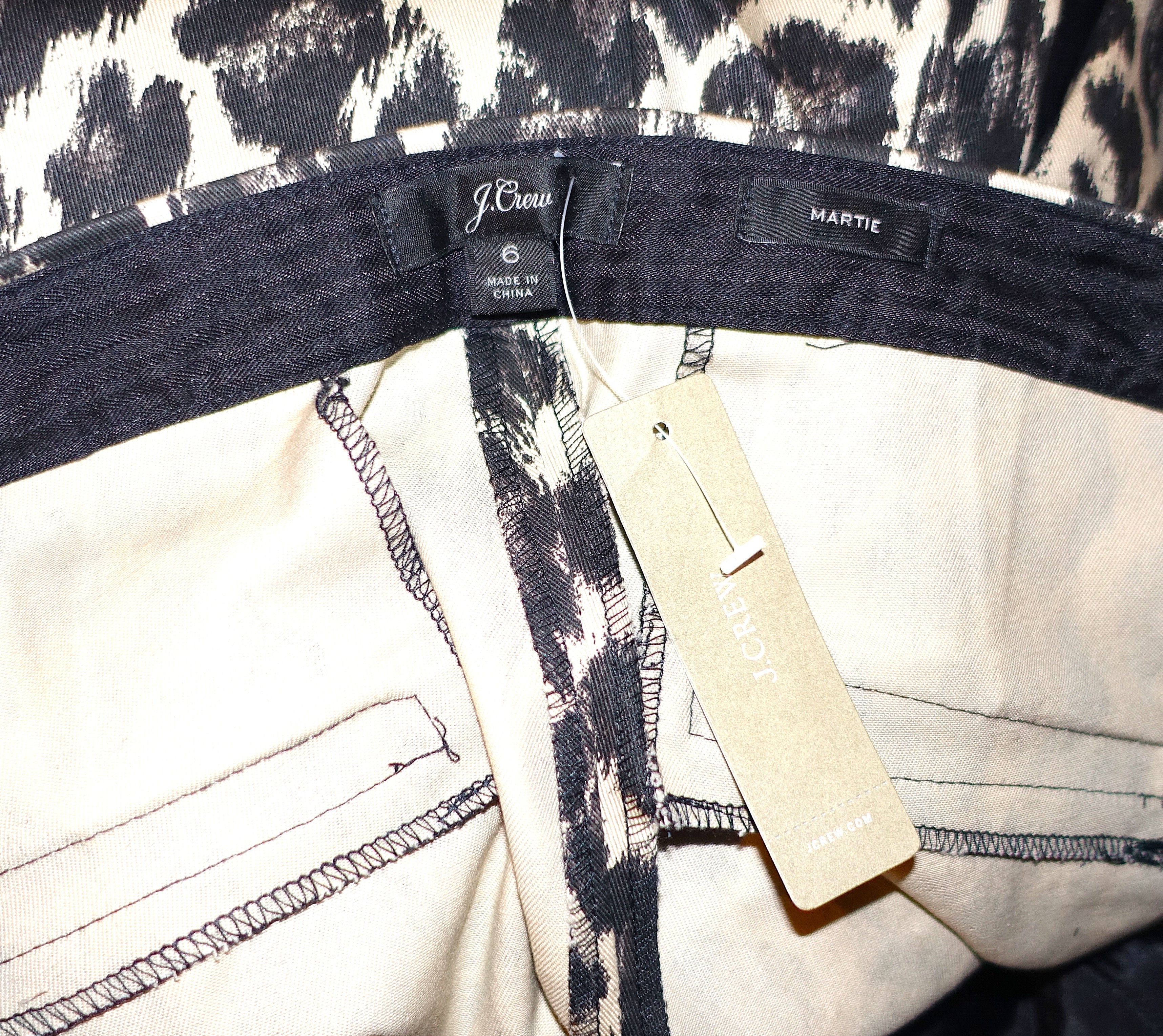 J.Crew J. Crew Martie Cheetah Pants 6 NWT Size 30" / US 8 / IT 44 - 7 Thumbnail