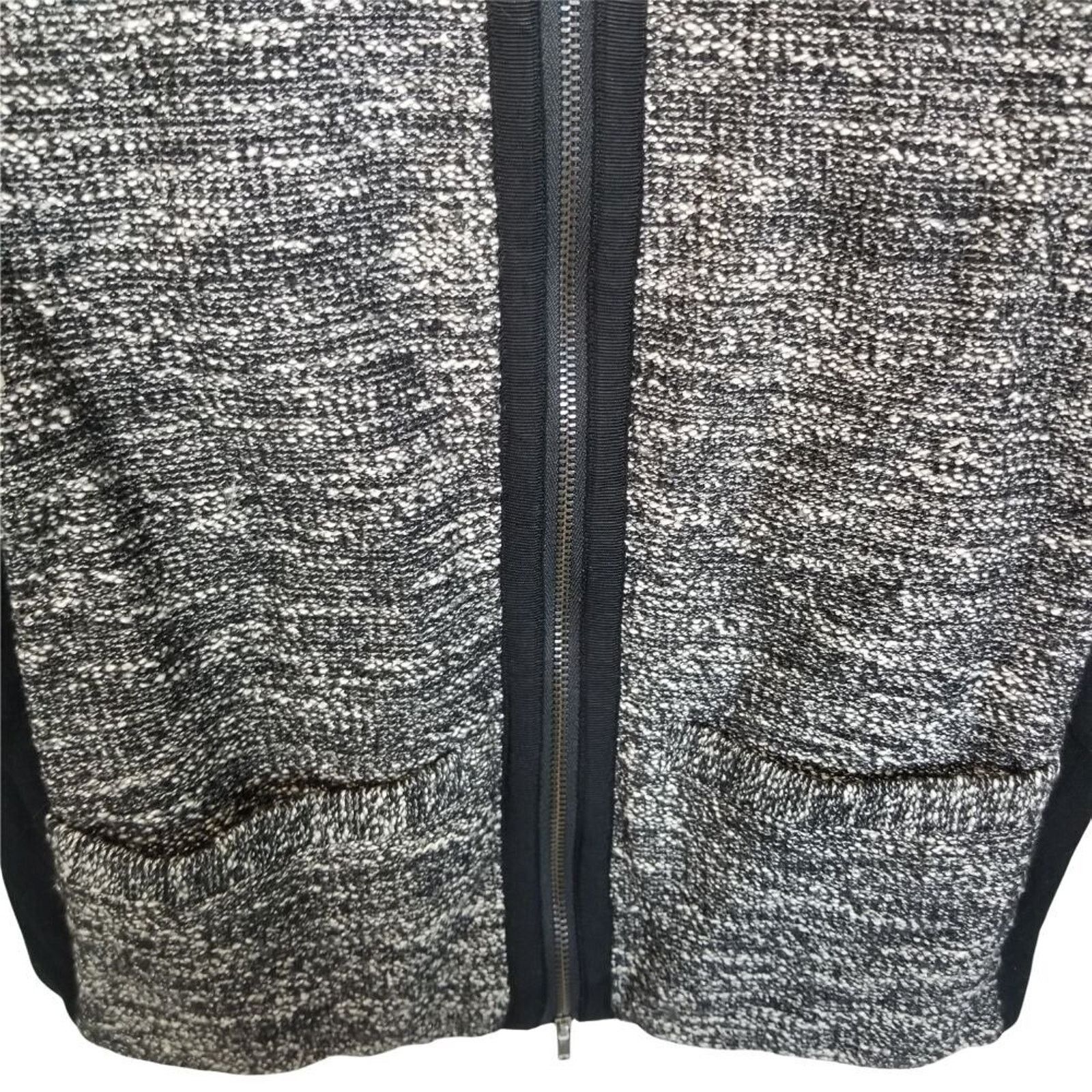 Eileen Fisher Eileen Fisher Tweed Blazer Cropped Jacket Full Zip Size PS Size S / US 4 / IT 40 - 4 Thumbnail