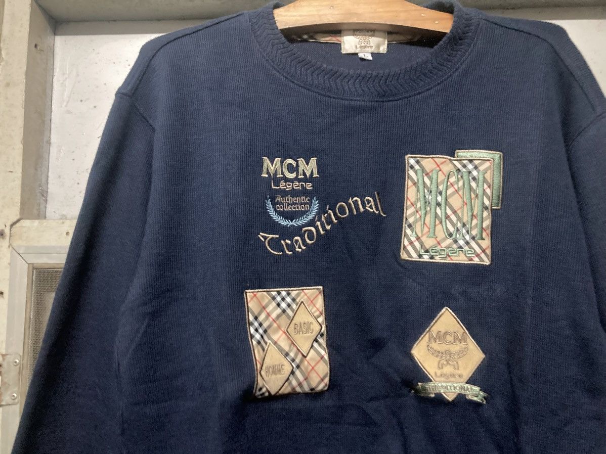 MCM Vtg Mcm Swear Knitwear Long Sleeve Size US L / EU 52-54 / 3 - 3 Thumbnail