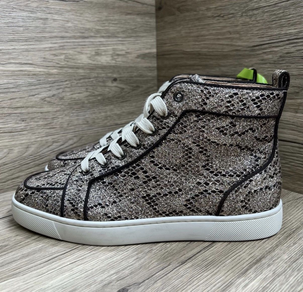 Christian Louboutin Christian Louboutin Snake Pattern Red Sole Shoes J41 Size US 7.5 / EU 40-41 - 1 Thumbnail