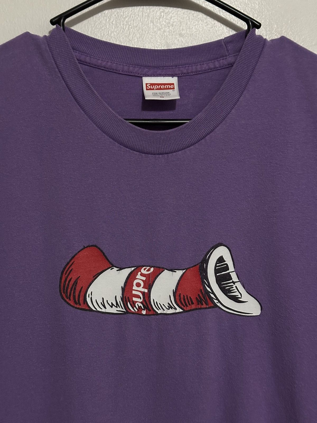 Supreme Supreme Cat In The Hat Tee Size US M / EU 48-50 / 2 - 2 Thumbnail