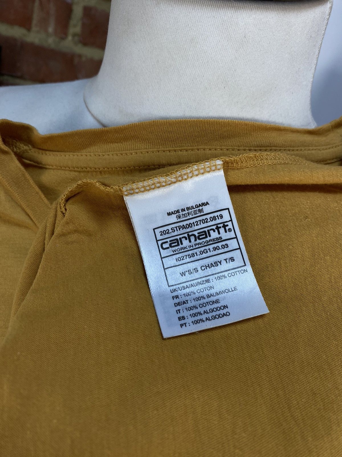 Carhartt Wip Carhartt WIP Chasy Womens Short Sleeve T-Shirt Size S / US 4 / IT 40 - 8 Thumbnail