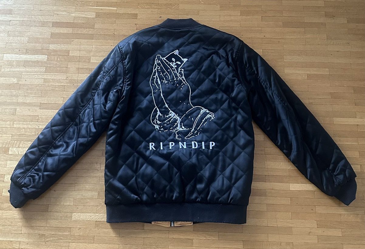 RIPNDIP RipNDip Jacket Praying For Nermal Reversible Coach Size US M / EU 48-50 / 2 - 2 Thumbnail
