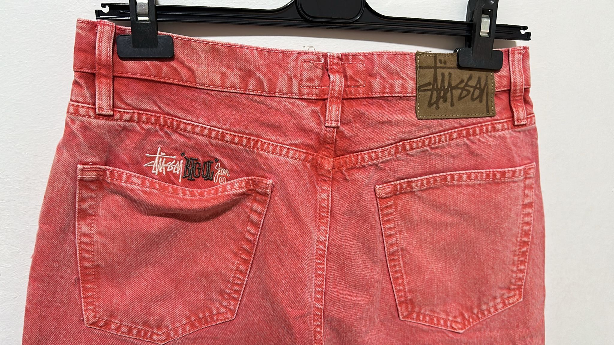 Stussy Stussy Big Ol Jean Faded Red Size 32 Size US 32 / EU 48 - 5 Thumbnail