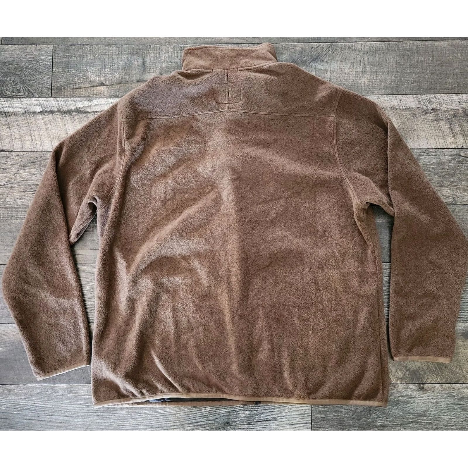 Merrell Merrell Fleece Full Zip Jacket Sweatshirt Mens 2XL Brown Outdoors Hiking Size US XXL / EU 58 / 5 - 6 Thumbnail