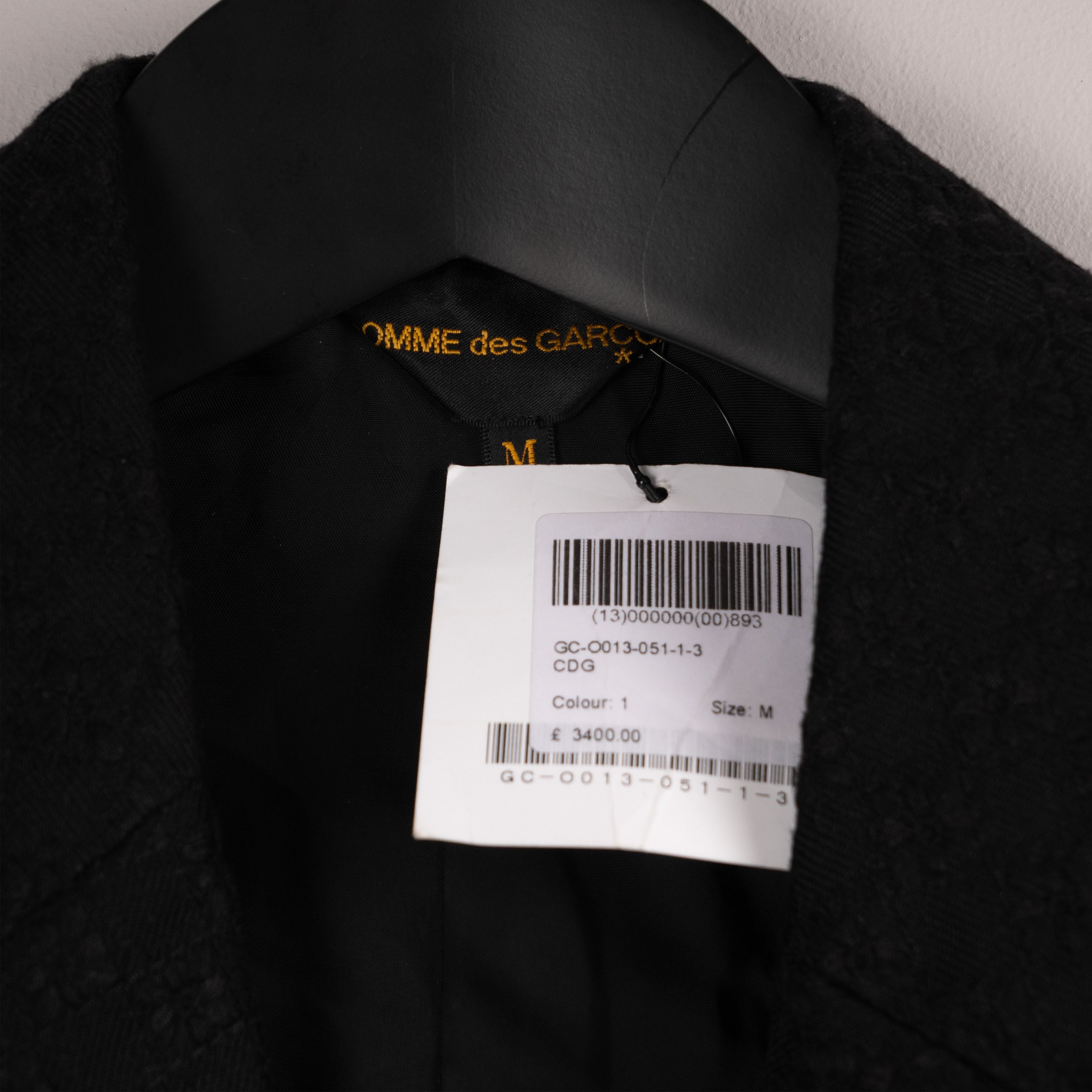Comme des Garcons Comme Des Garçons SS19 Asymmetrical Lapel Waistcoat Size M / US 6-8 / IT 42-44 - 9 Thumbnail