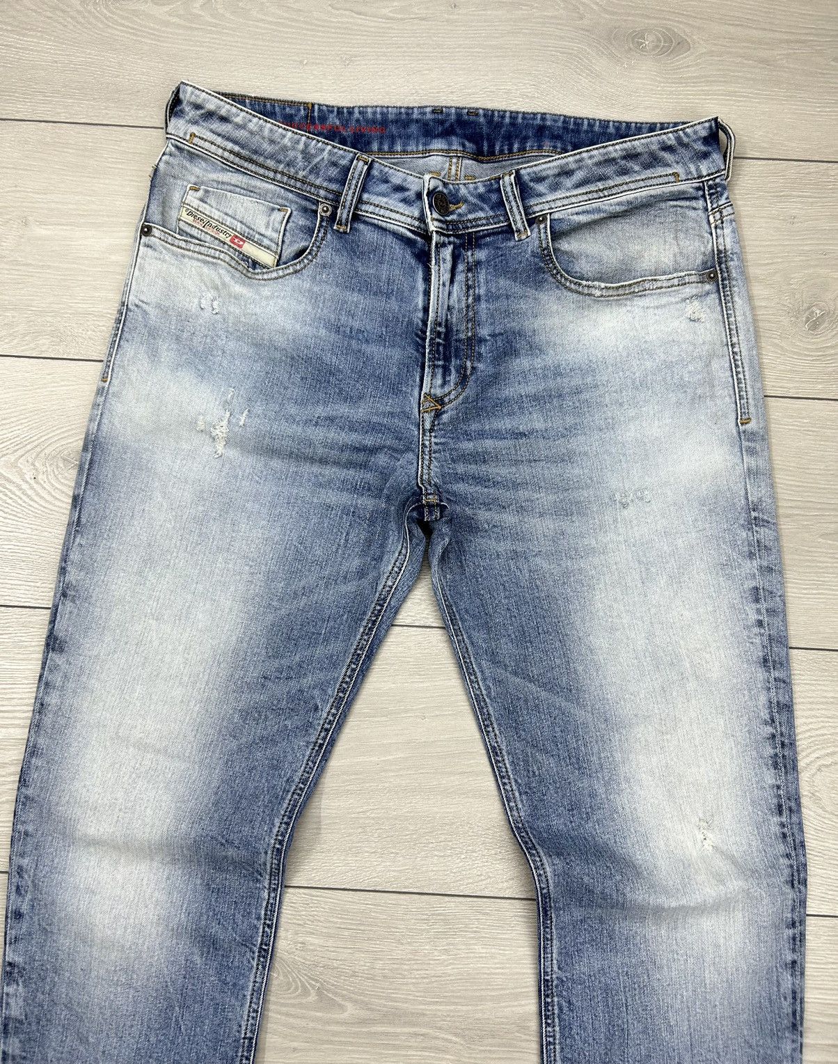 Diesel × Vintage Diesel Denim Jeans Size 33 Blue Size US 33 - 5 Thumbnail