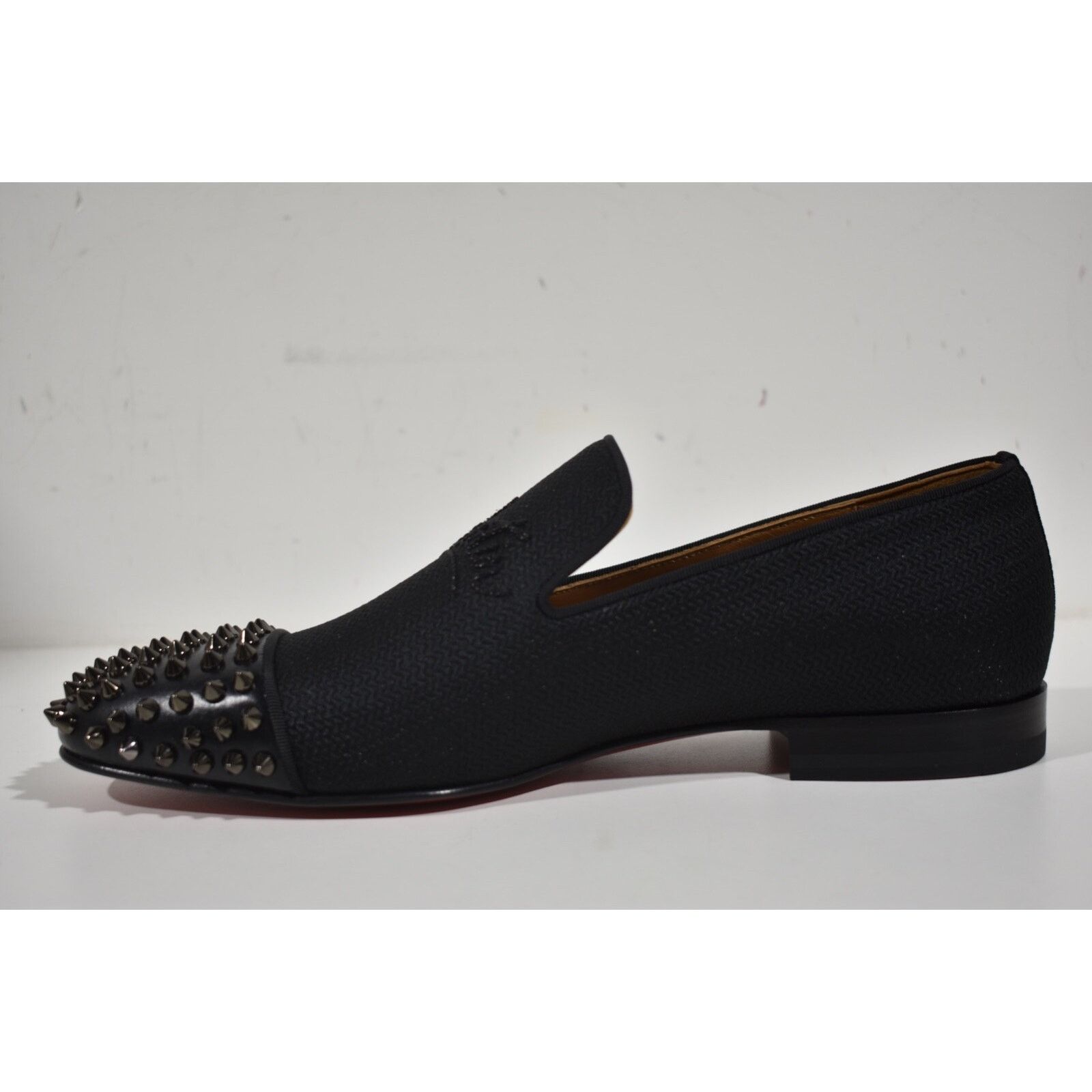Christian Louboutin Christian Louboutin Black Spike Oxford Dress Loafer 43 10 Size US 10 / EU 43 - 8 Thumbnail