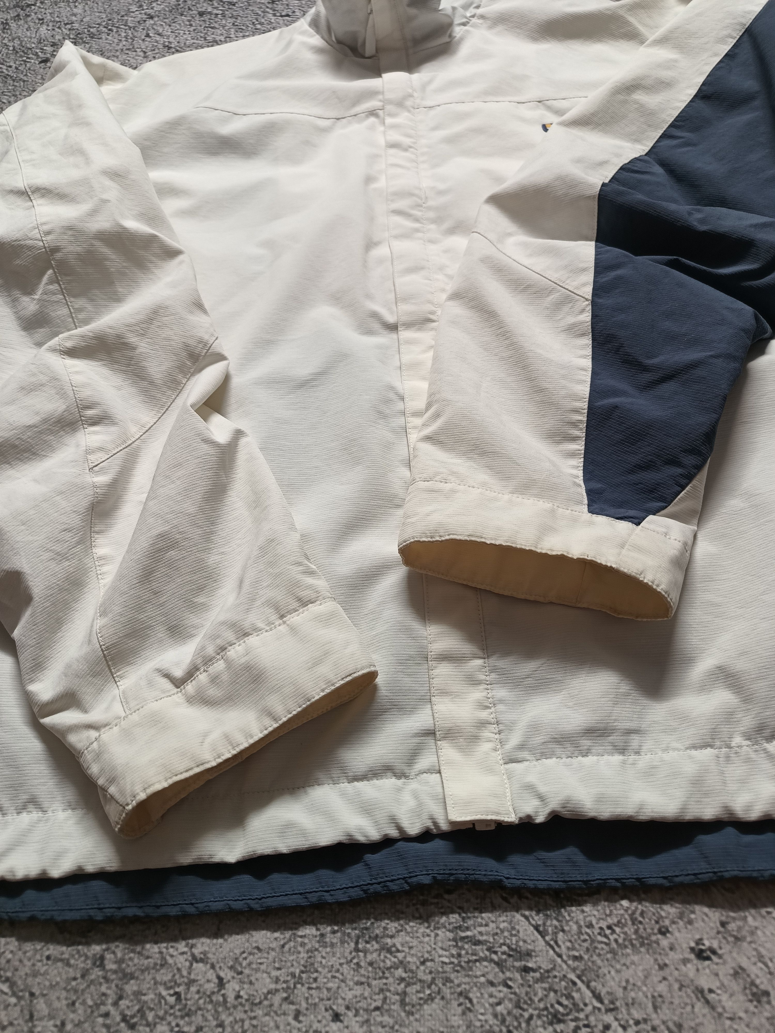 Nike × Vintage Nike Tn Jacket cream windbreaker Y2K Vintage Size US XL / EU 56 / 4 - 4 Thumbnail