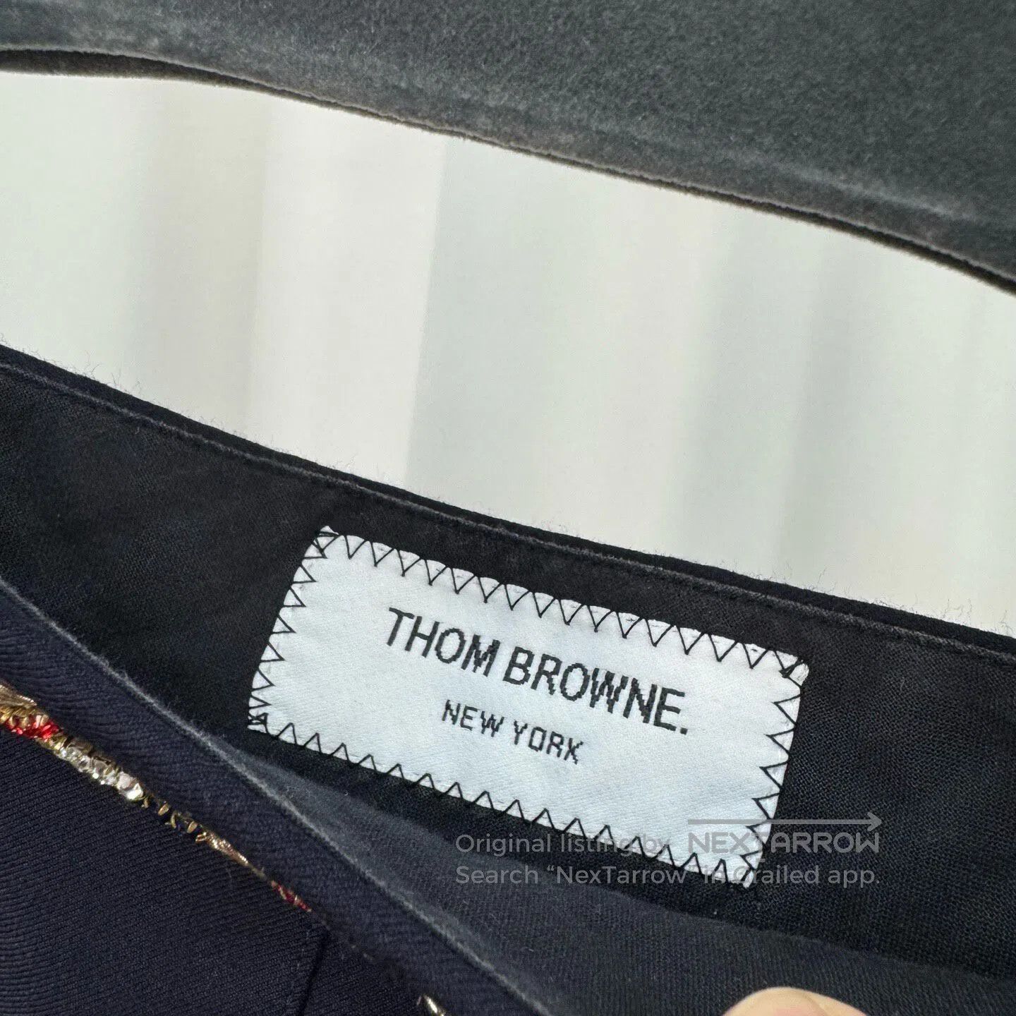 Thom Browne Thom Browne Crystal Gold Thread Color-Stripe Pleated Skirt Size XS / US 0-2 / IT 36-38 - 5 Thumbnail