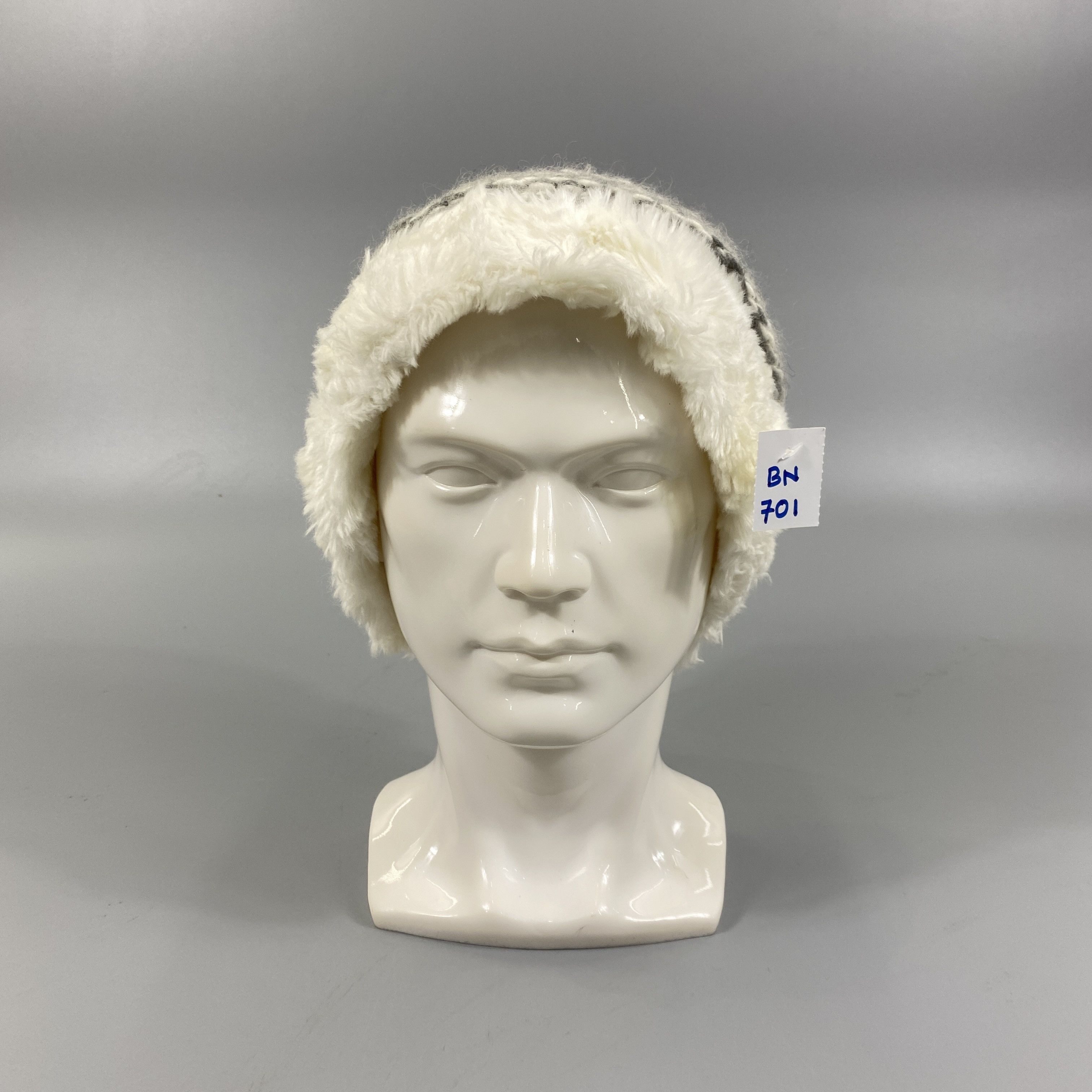 Japanese Brand Crochet Knit Snow Cap Beanie -BN701 Size ONE SIZE - 4 Thumbnail