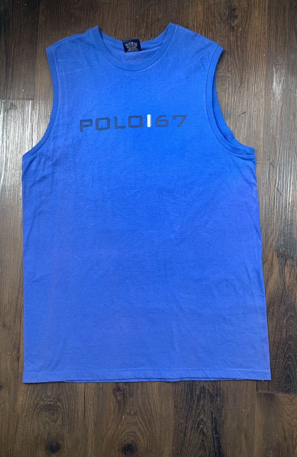 Polo Ralph Lauren × Vintage Vintage Ralph Lauren Polo Sport Muscle Shirt Tank Top Men Size US M / EU 48-50 / 2 - 2 Thumbnail