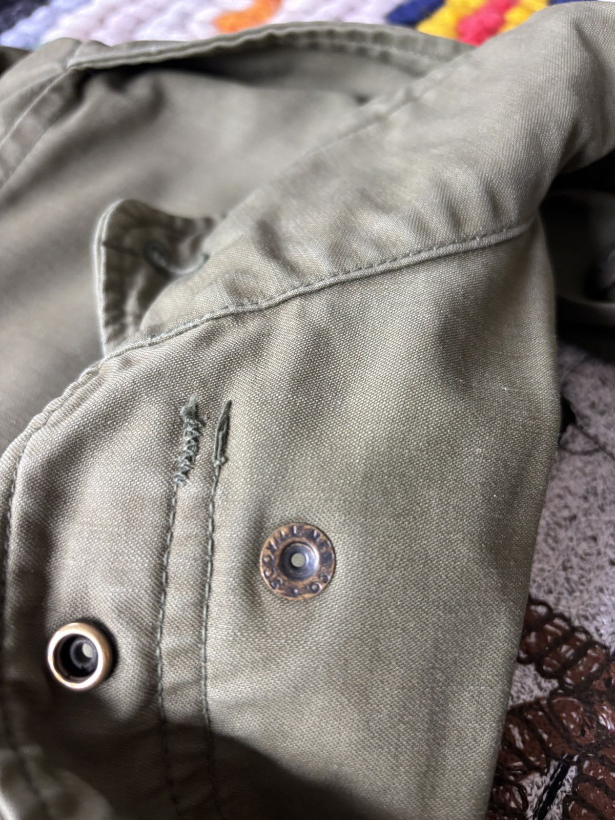 Vintage Vintage 1970s M-65 Jacket Embroidered Skull Size US L / EU 52-54 / 3 - 7 Thumbnail