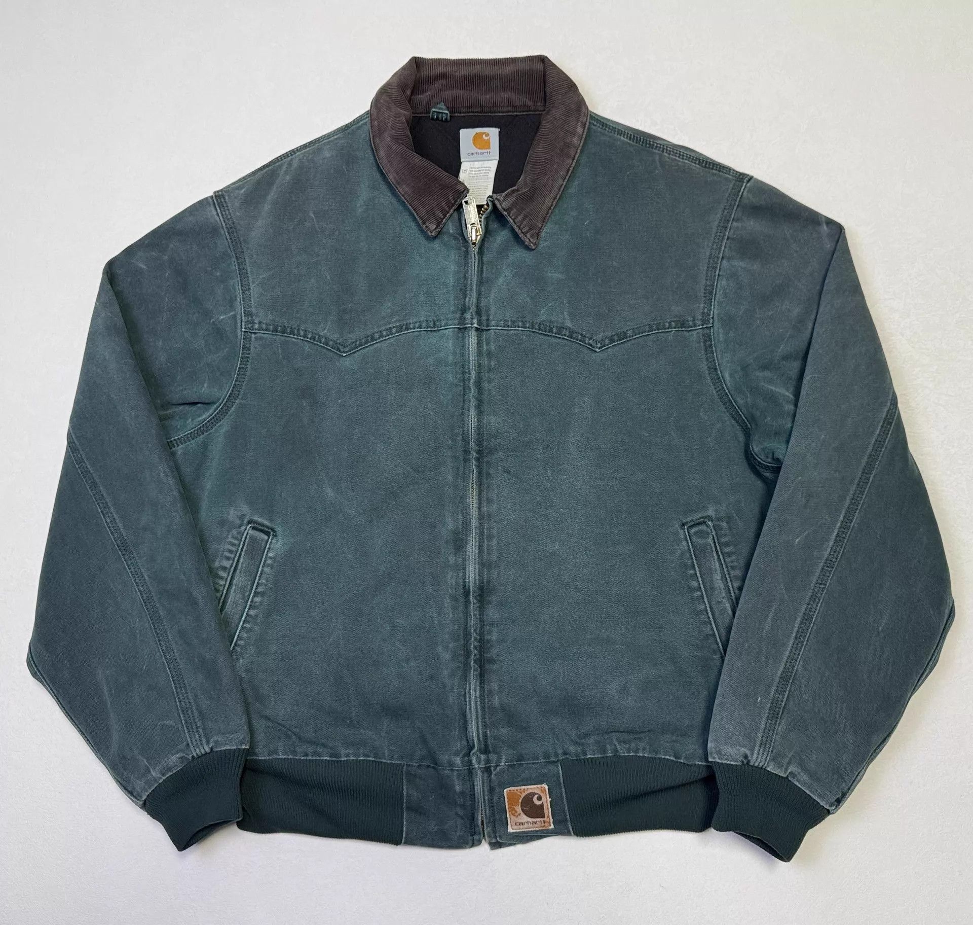 Carhartt Vintage Carhartt J14 Hunting Green XL Jacket Size US XL / EU 56 / 4 - 2 Thumbnail