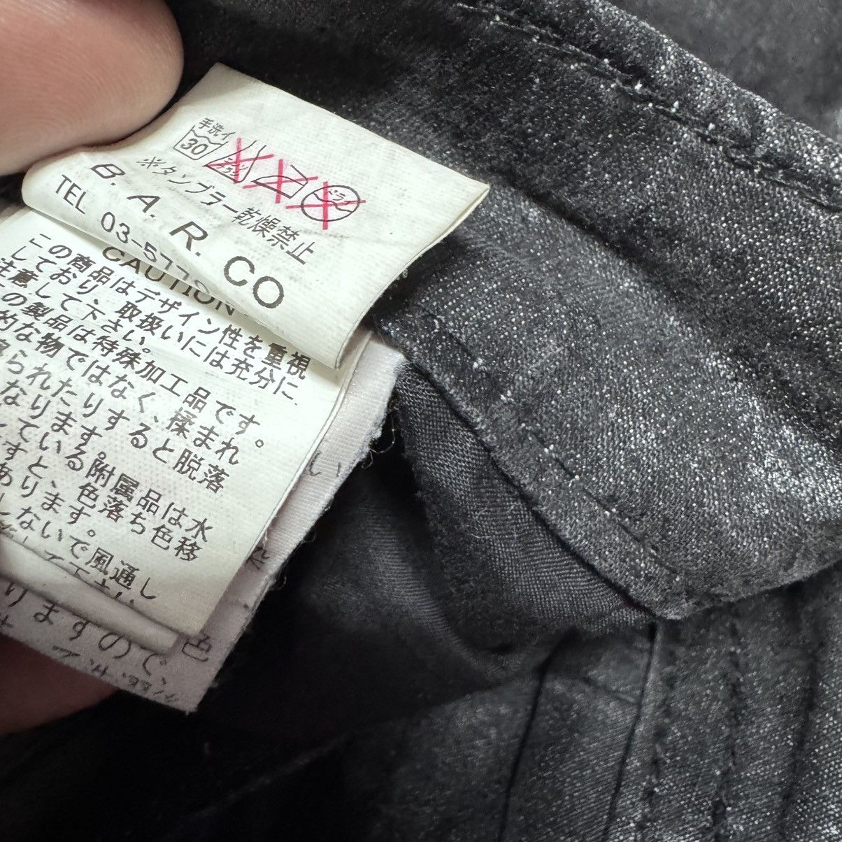 Le Grande Bleu (L.G.B.) Xfrm Black Waxed Denim Jeans 'The Outsider Rude Life & Vibe Size US 32 / EU 48 - 21 Thumbnail