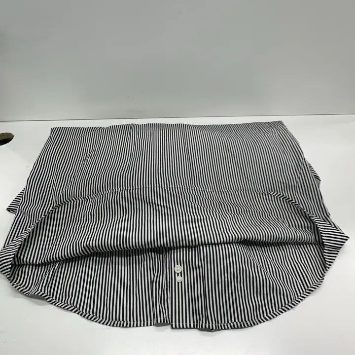 Balenciaga Balenciaga Balenciaga Striped Logo Long Sleeve Shirt -2507 Size US M / EU 48-50 / 2 - 9 Thumbnail