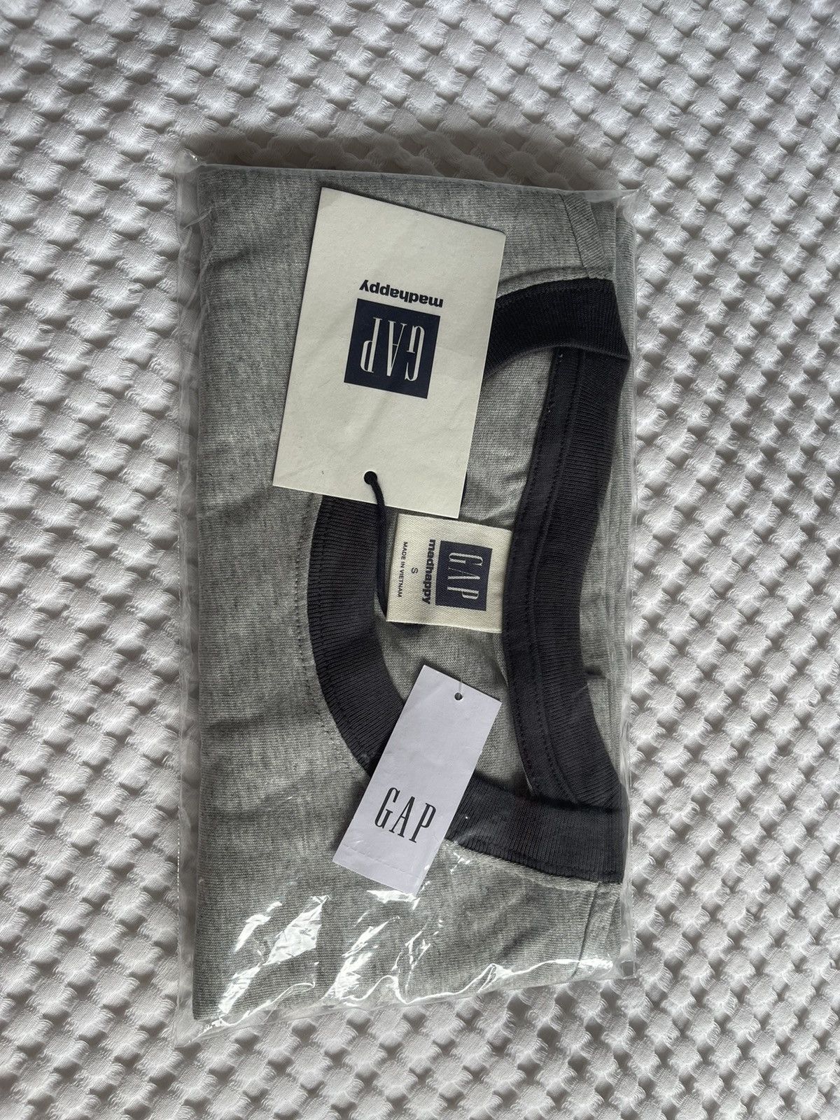 Gap × Madhappy Gap Madhappy Ringer Baby Tee Brand New Size Small Grey Size S / US 4 / IT 40 - 2 Thumbnail