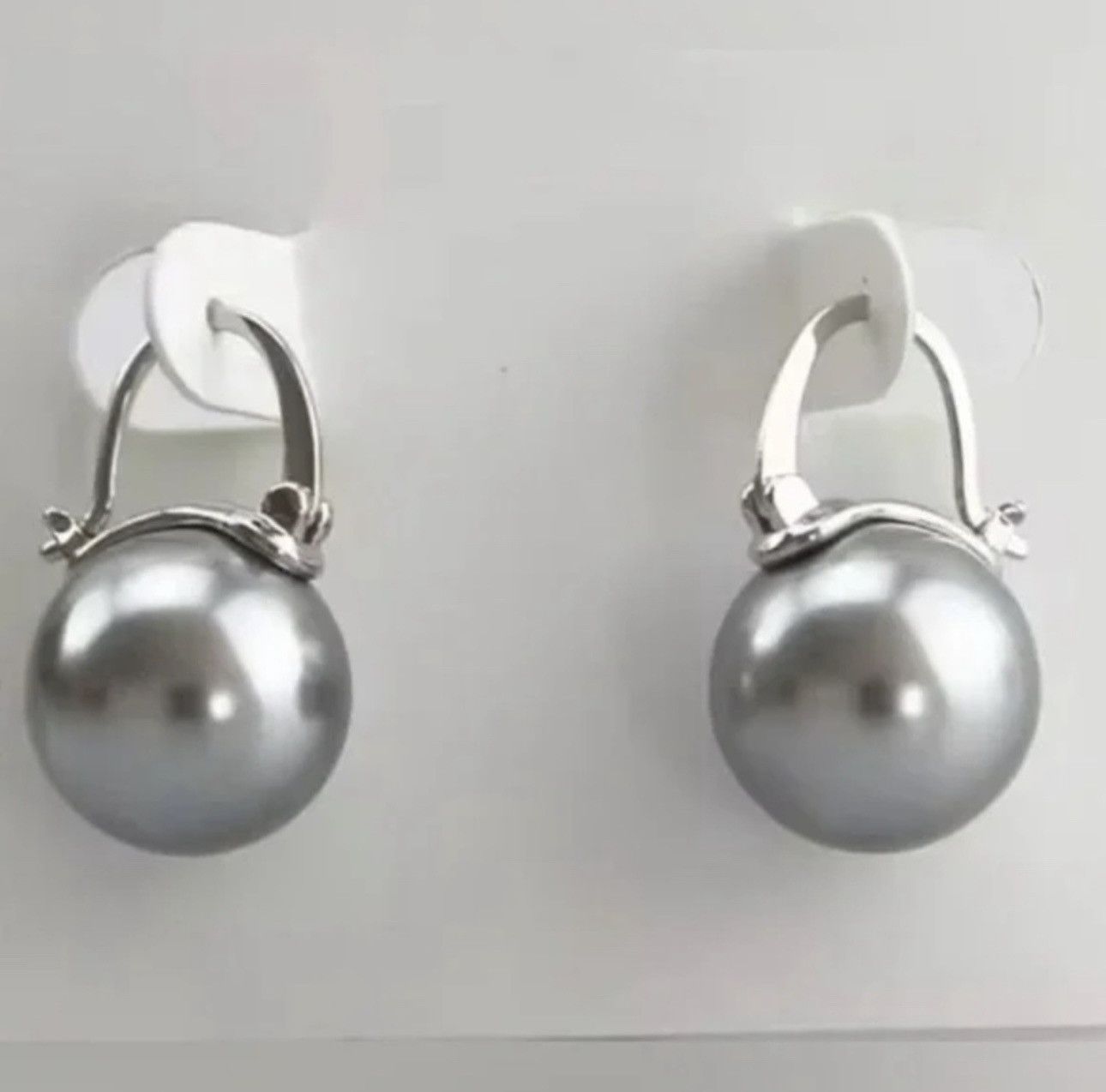 Kate Spade Kate Spade Pearl Drop Earrings in Silver Size ONE SIZE - 3 Thumbnail