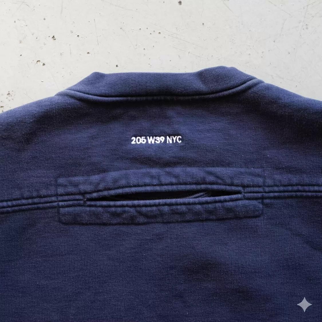 Calvin Klein ck205w39nyc vintage blue back cutout small logo hoodie Size US M / EU 48-50 / 2 - 2 Thumbnail