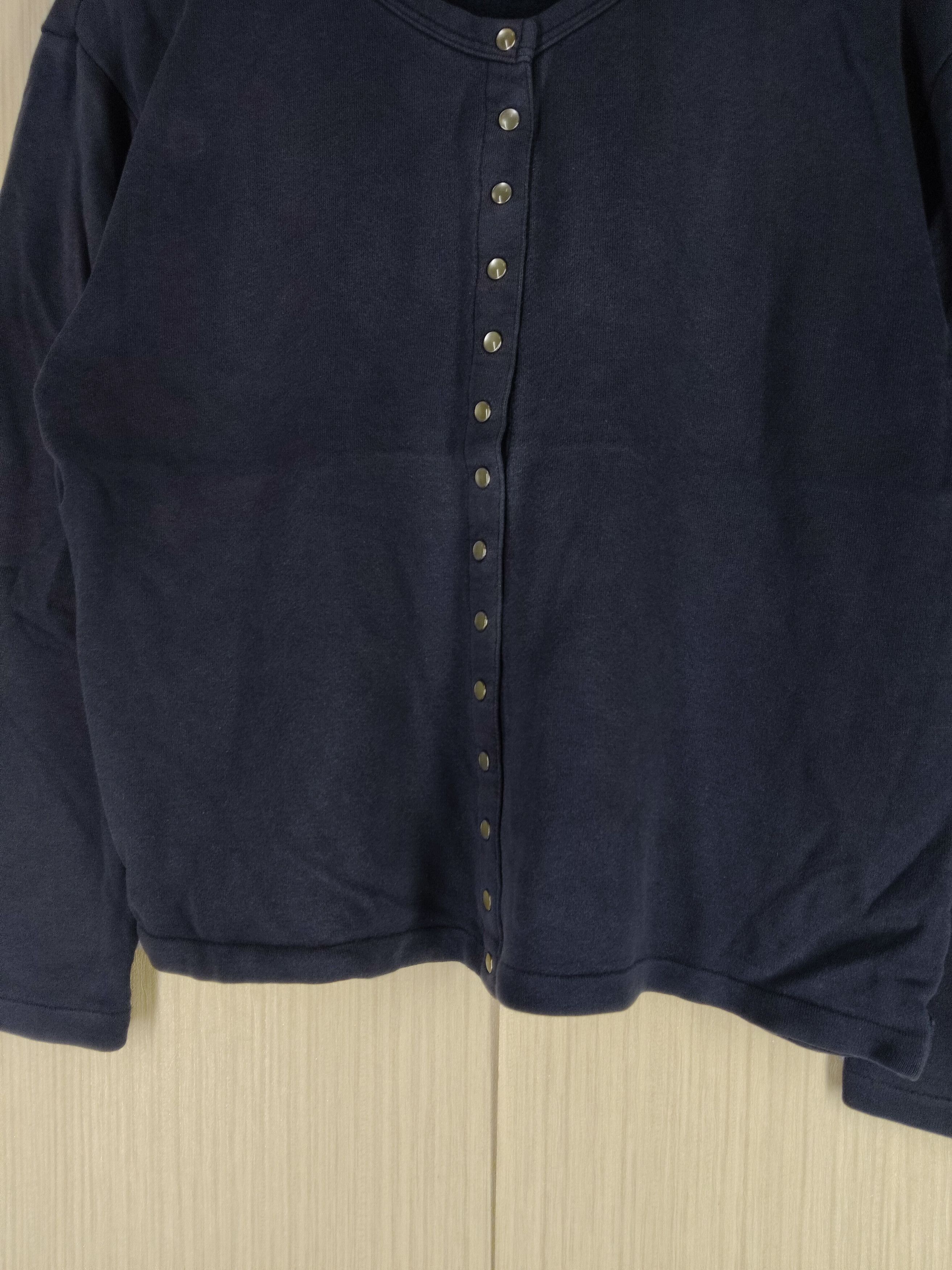 agnes b. Rare Vintage Agnes B. Paris Snap Button Cardigan Size M / US 6-8 / IT 42-44 - 4 Thumbnail