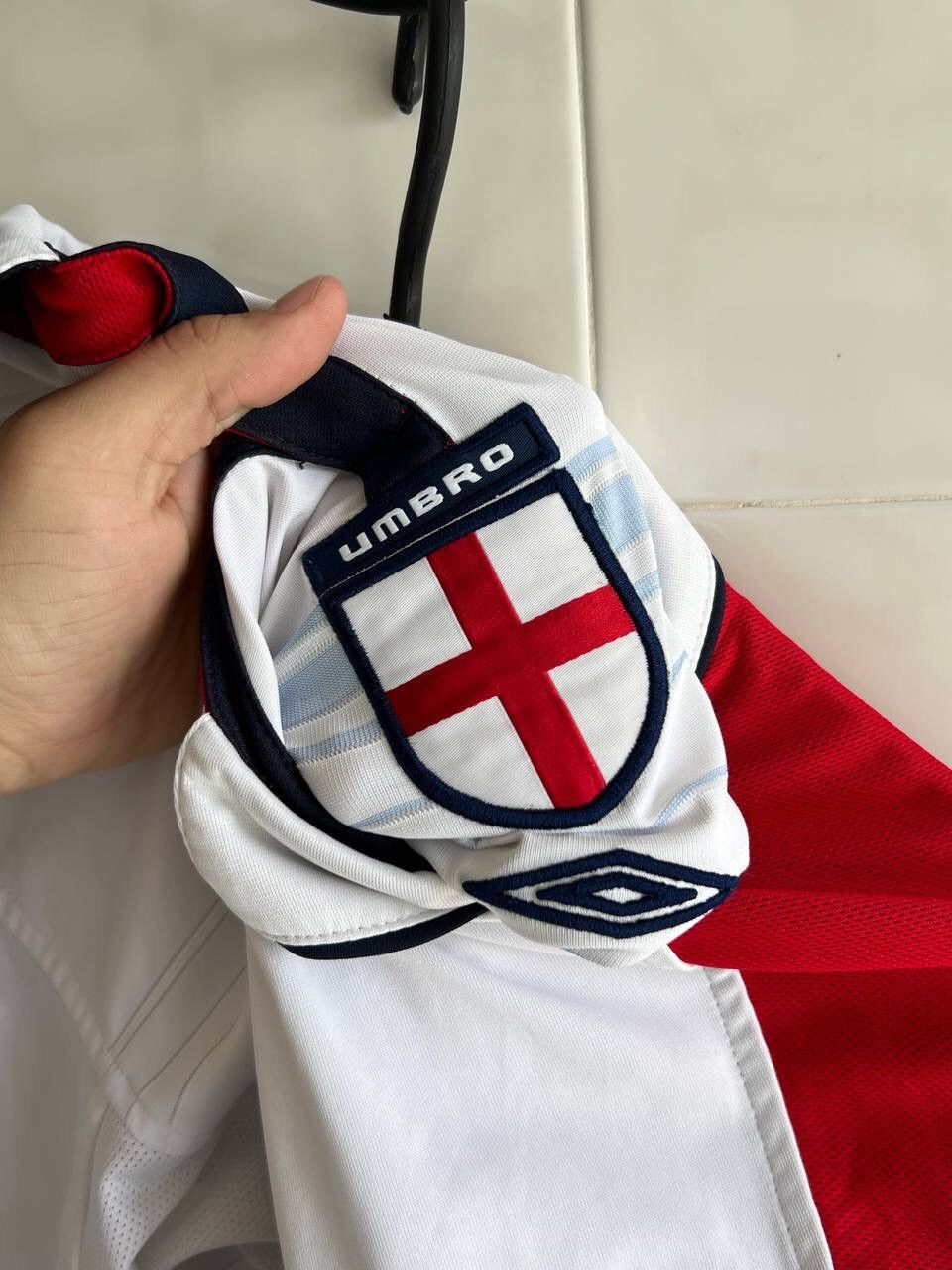 Umbro × Vintage Umbro England 2003 2005 Terry #5 Long Sleeve Jersey Size US L / EU 52-54 / 3 - 20 Thumbnail