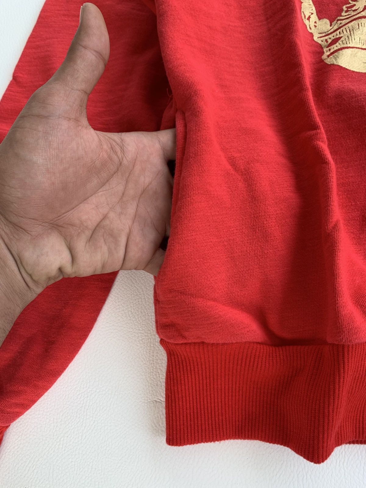 Other CROWN SICK JAPANESE EXTRA LIVES RED JACKET FAUX FUR HOOD Size US M / EU 48-50 / 2 - 3 Thumbnail