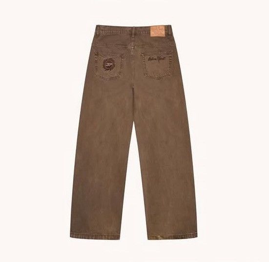 Broken Planet Broken Planet Brown Denim Jeans Size US 32 / EU 48 - 2 Thumbnail