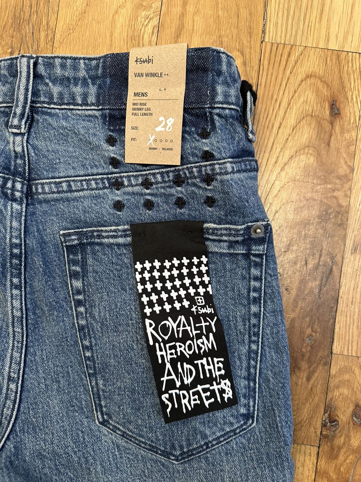 Ksubi Ksubi Zipper Flare Plain Blue Denim Jeans Size 28 Size US 28 / EU 44 - 4 Thumbnail