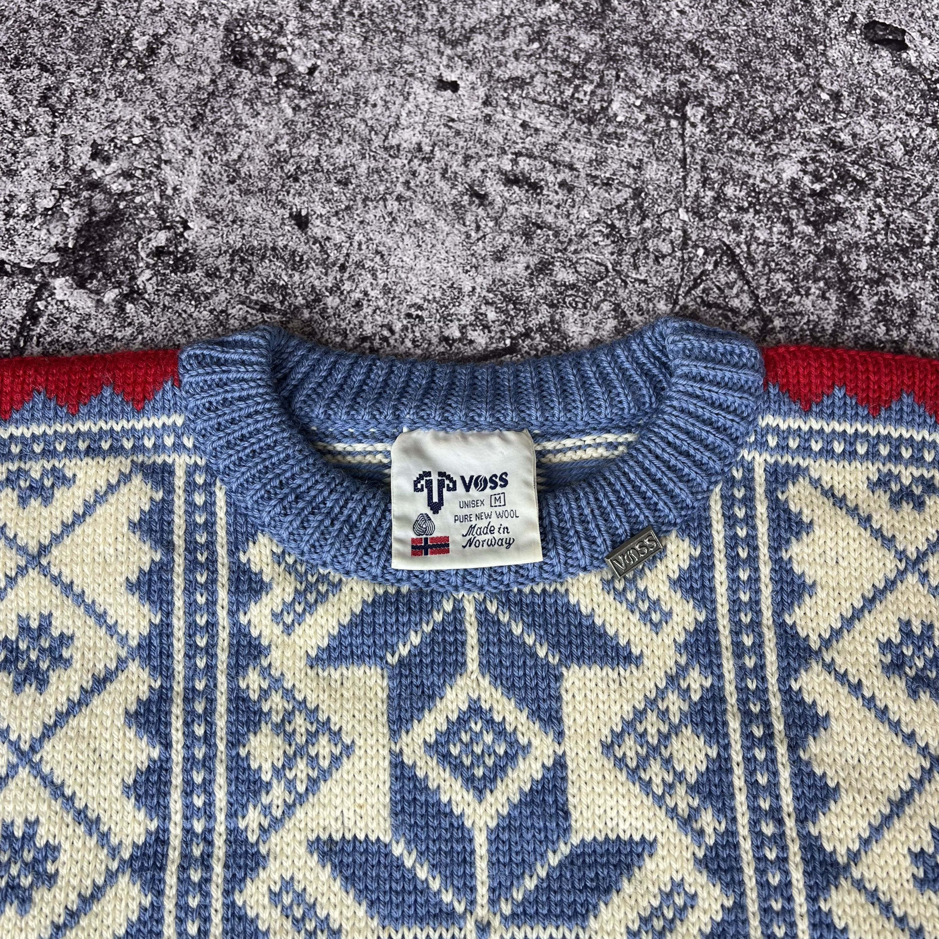 Dale Of Norway Voss Knit Sweaters Wool Made in Norway Size M Size US M / EU 48-50 / 2 - 4 Thumbnail