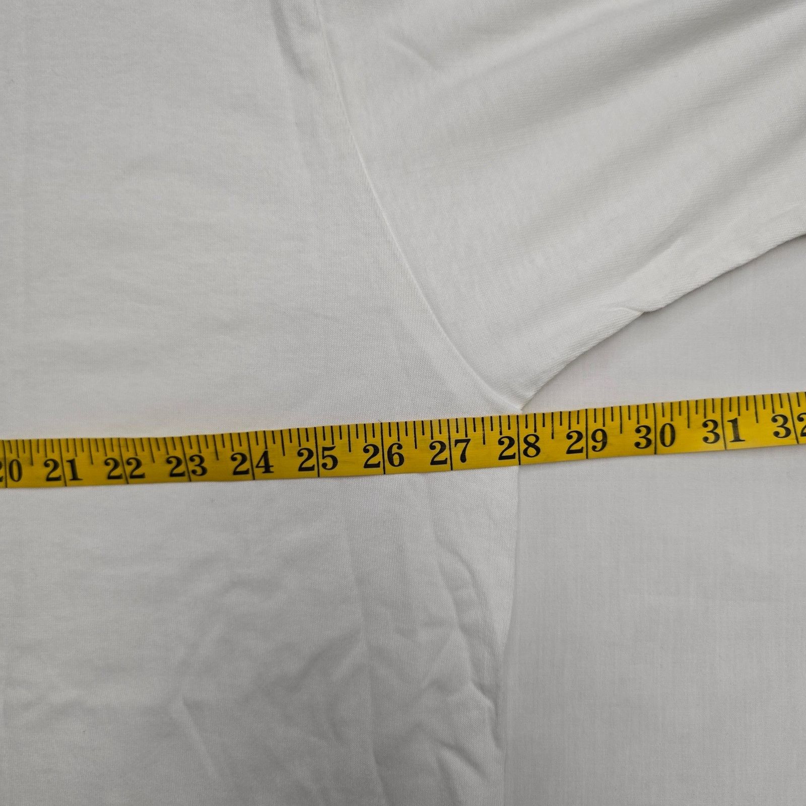 Hanes Hawaii Shirt Groovy Lou Embroidered White 3XL Hawaiin Tee Size US XXL / EU 58 / 5 - 7 Thumbnail