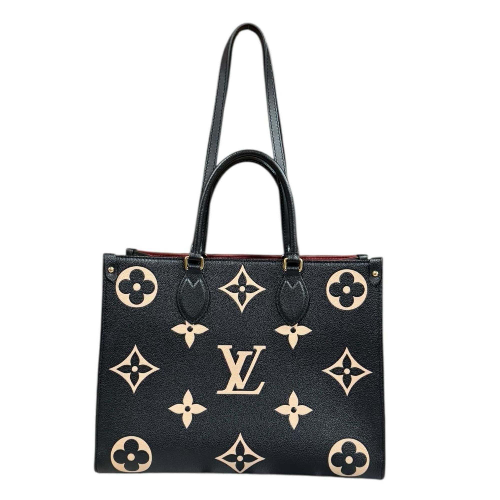 Louis Vuitton Louis Vuitton On the Go MM Monogram Bicolor 
