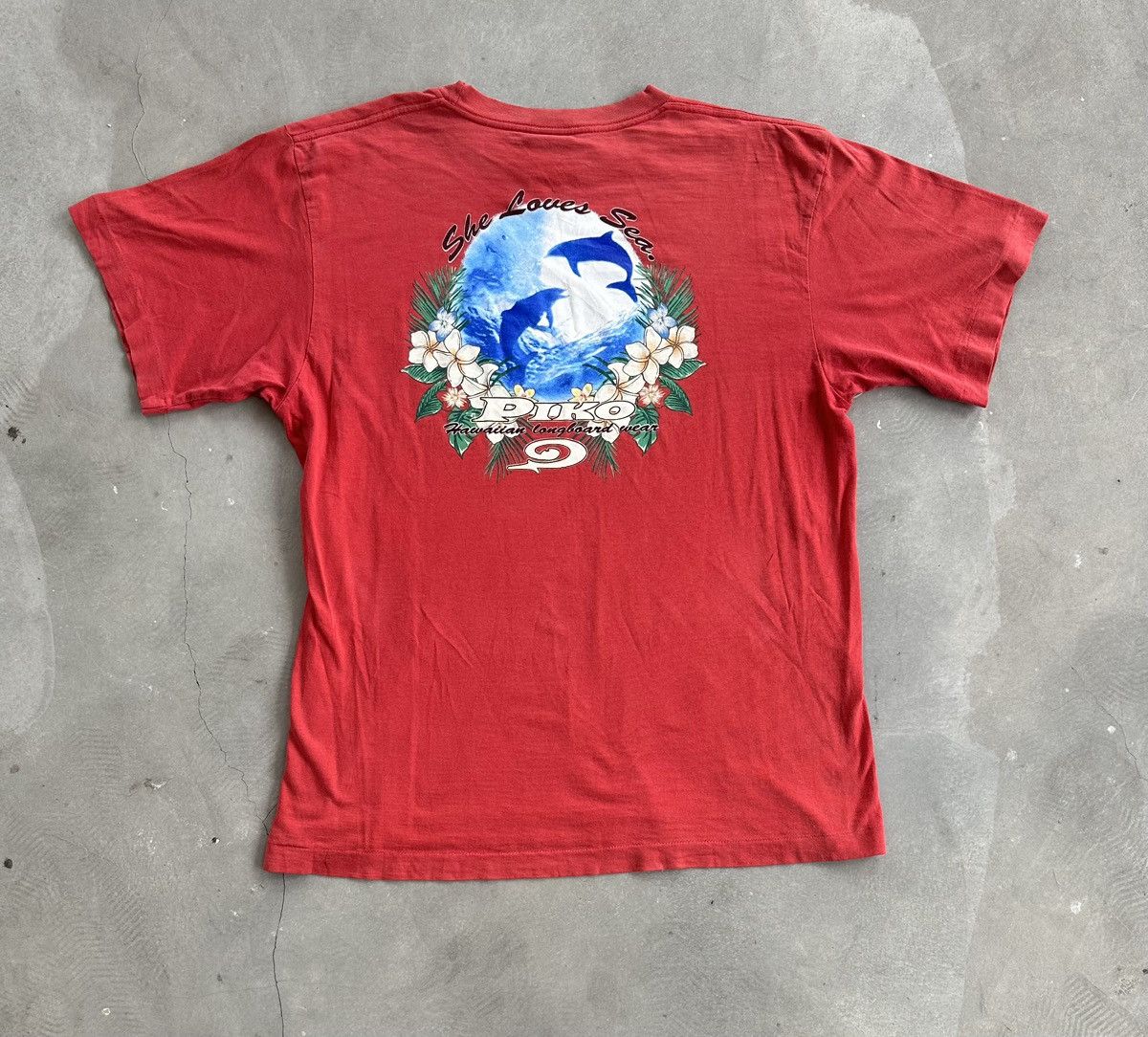 Vintage VITAGE PIKO SHE LOVES SEA TEE Size US L / EU 52-54 / 3 - 1 Thumbnail