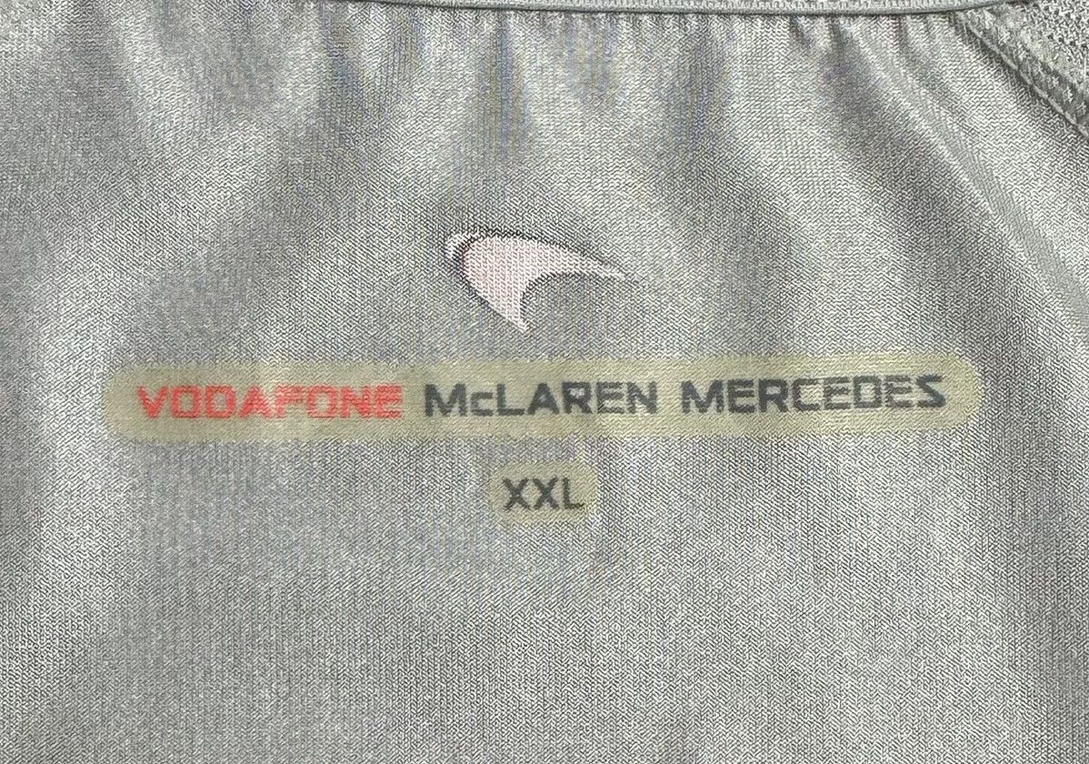 Malcolm McLaren Vodafone McLaren Mercedes F1 Racing Team Polo Shirt Jersey Size US XXL / EU 58 / 5 - 12 Thumbnail