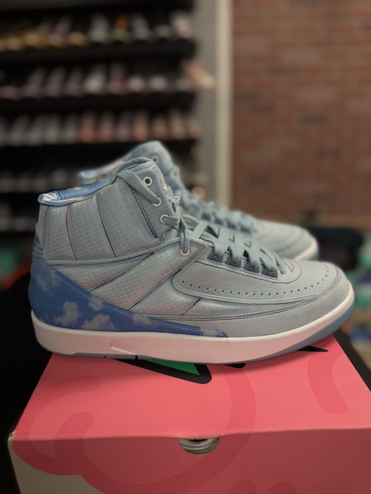 Jordan Brand × Nike Jordan 2 J Balvin Size 10.5 (DQ7691-419) Light Up Size US 10.5 / EU 43-44 - 1 Thumbnail