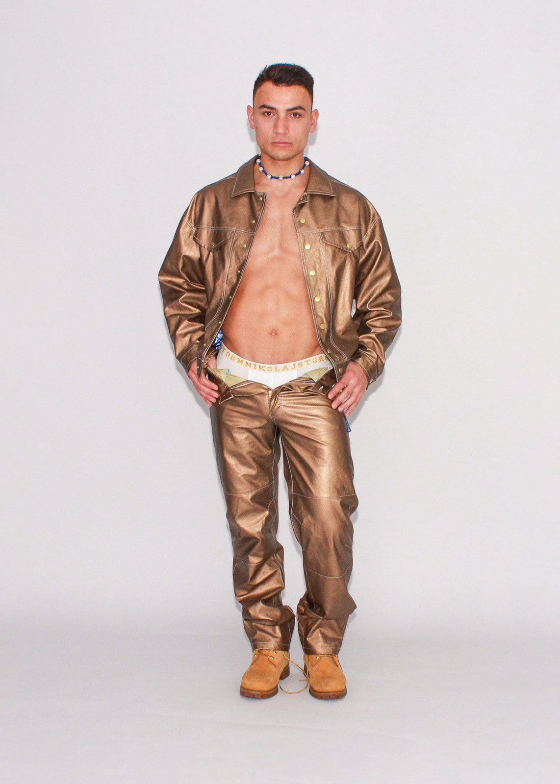 Other !DS! SS22 Nikolaj Storm Copper Work Pants SAMPLE Size US 31 - 1 Thumbnail