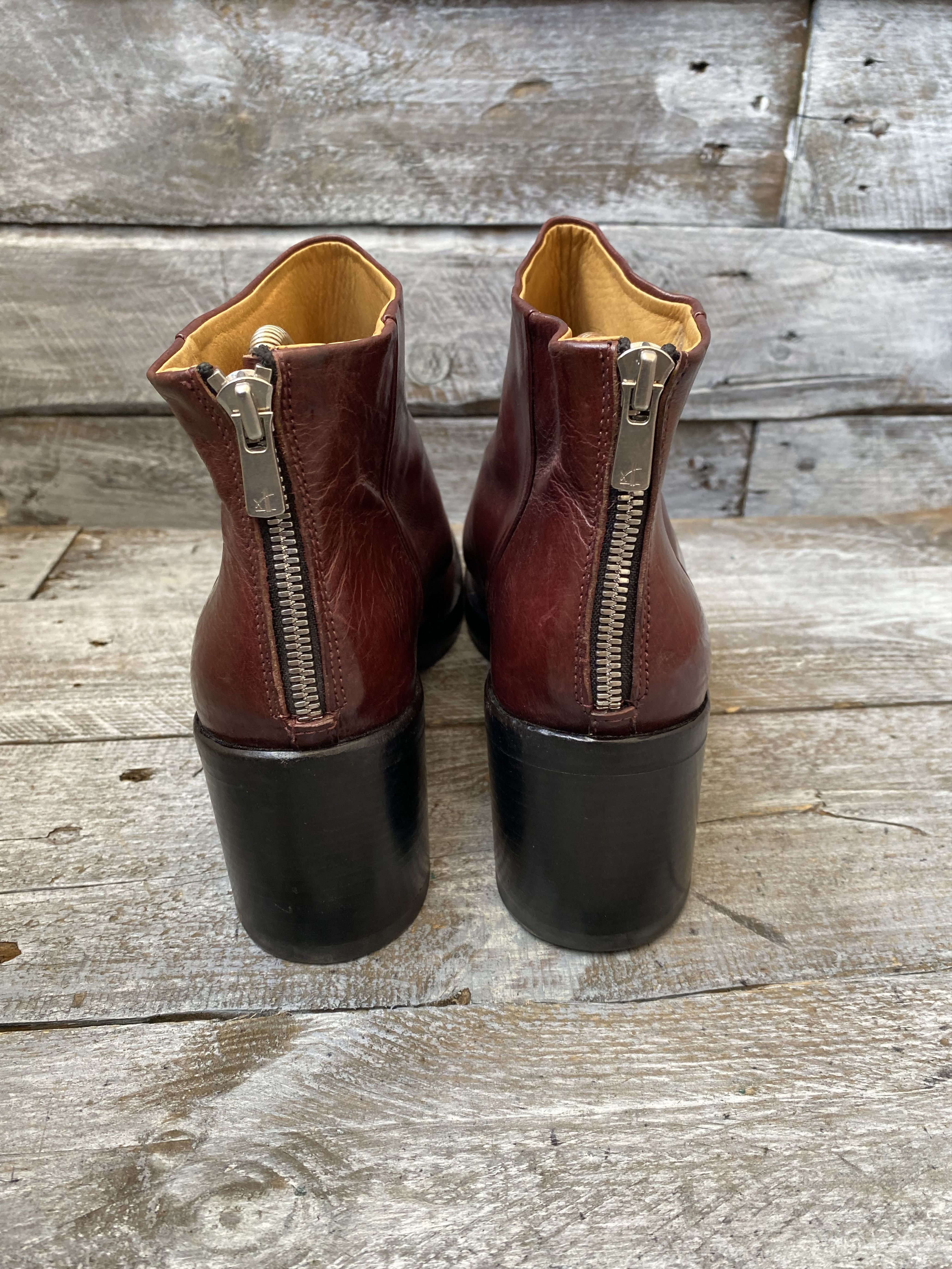 Guidi × Officine Creative Officine CreativeX guidi burgundy leather boots sz 39 Size US 8.5 / IT 38.5 - 5 Thumbnail