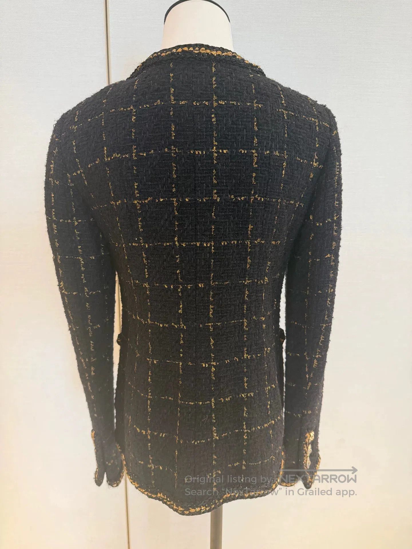 Chanel Chanel 2016 Black Gold Jacket Size 36. Size US S / EU 44-46 / 1 - 2 Thumbnail