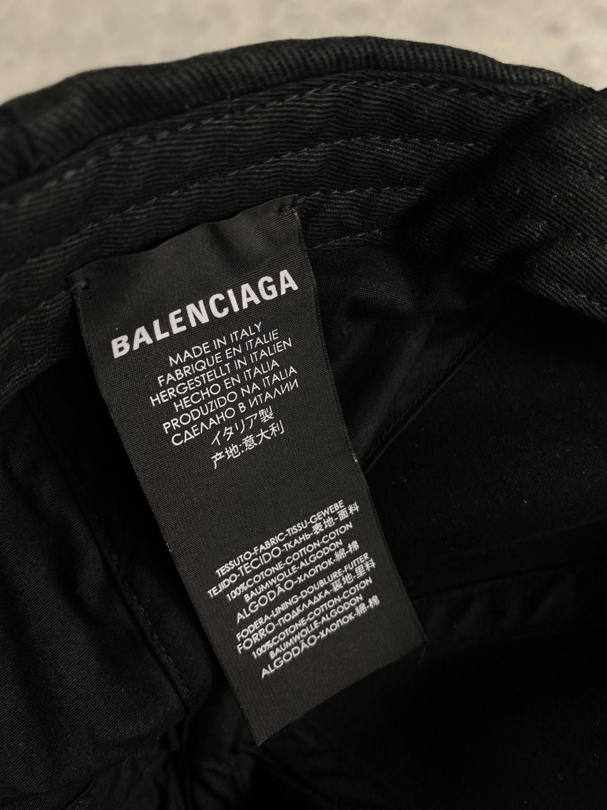 Balenciaga Balenciaga Rainbow Spellout Logo Cap Size ONE SIZE - 4 Thumbnail